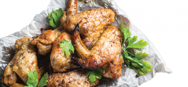ISLAND HONEY GARLIC GRILLED WINGS